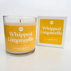 Single Wick Candle | Whipped Limoncello