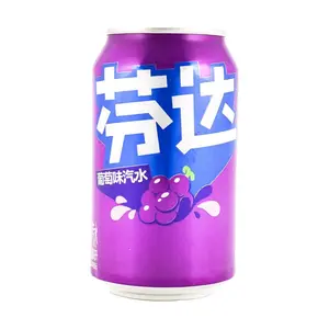 FANTA Grape Soda 330ml Cans - Authentic China Mainland Flavor, Refreshing Fruit Drink FANTA Grape Soda 330ml Cans - Authentic China Mainland Flavor, Refreshing Fruit Drink