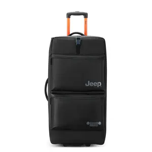 Jeep JS006B Two Wheel Rolling Travel Duffle Bag (31 Inch)