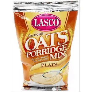 Lasco Oats Porridge Mix - No Milk Needed Just Add Water Quick Cook 120g Instant Breakfast Food