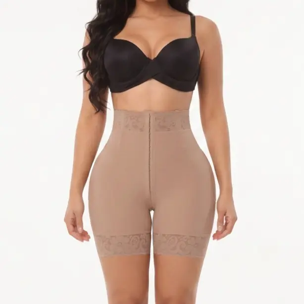 BBL Zipper  Invisible Sculpt Fupa Short