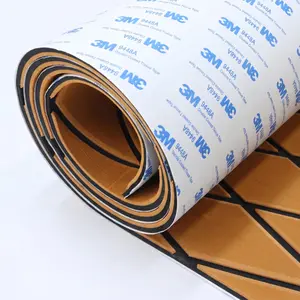 KXKZREN EVA Foam Boat Decking Sheet Diamond Pattern Non-Slip Marine Flooring Mat Strong Self-Adhesive Peel and Stick Traction Pad for Yacht Kayak Pontoon RV Motorboat Waterproof Boat Carpet Floor Covering Accessories