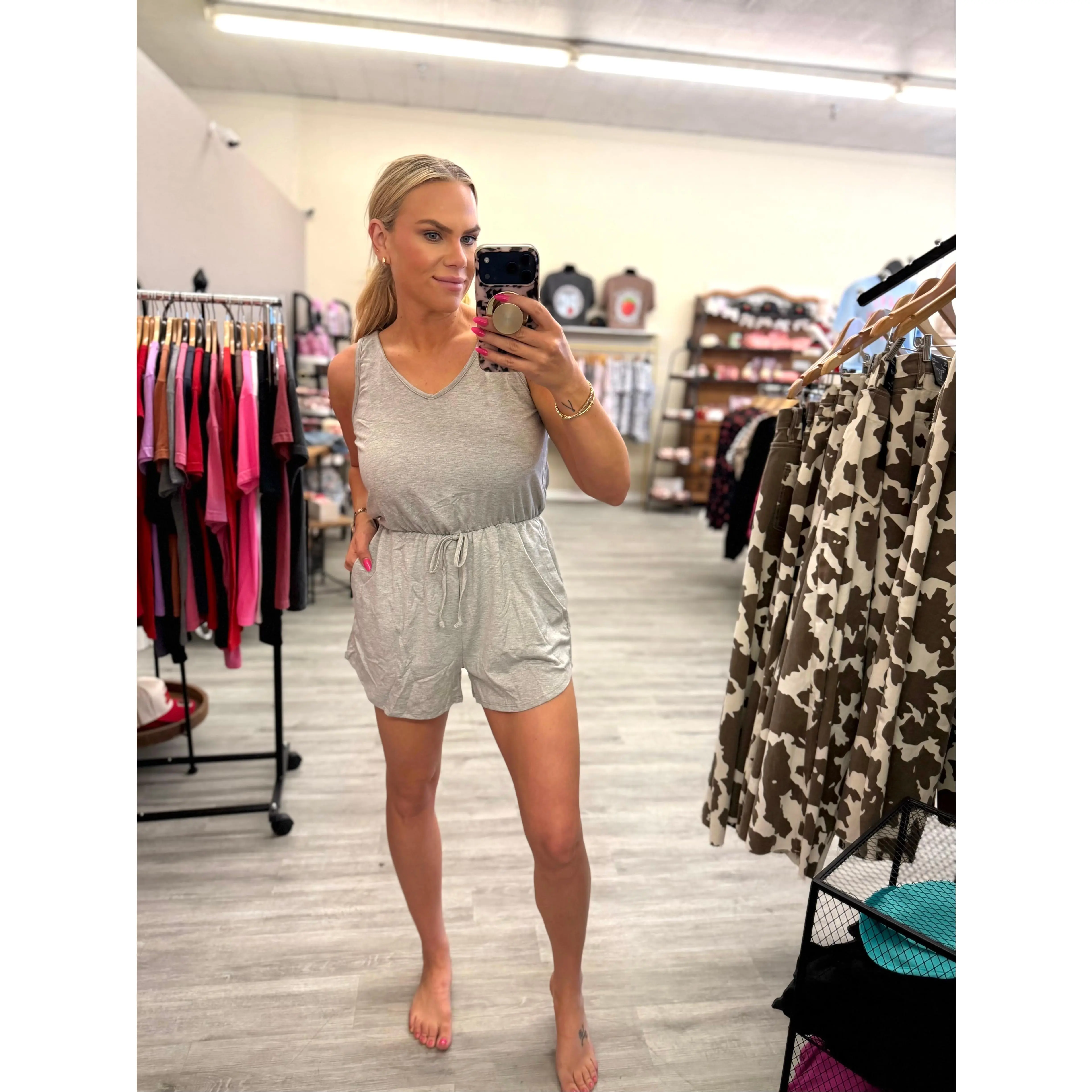 French Terry Romper