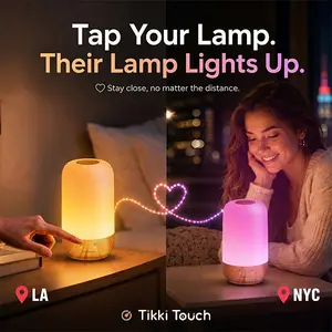 Remote Touch Control Couple Night Light, supports WiFi and Bluetooth connectivity, perfect as a Valentine's Day gift, birthday gift, or Mother's Day gift for mom.