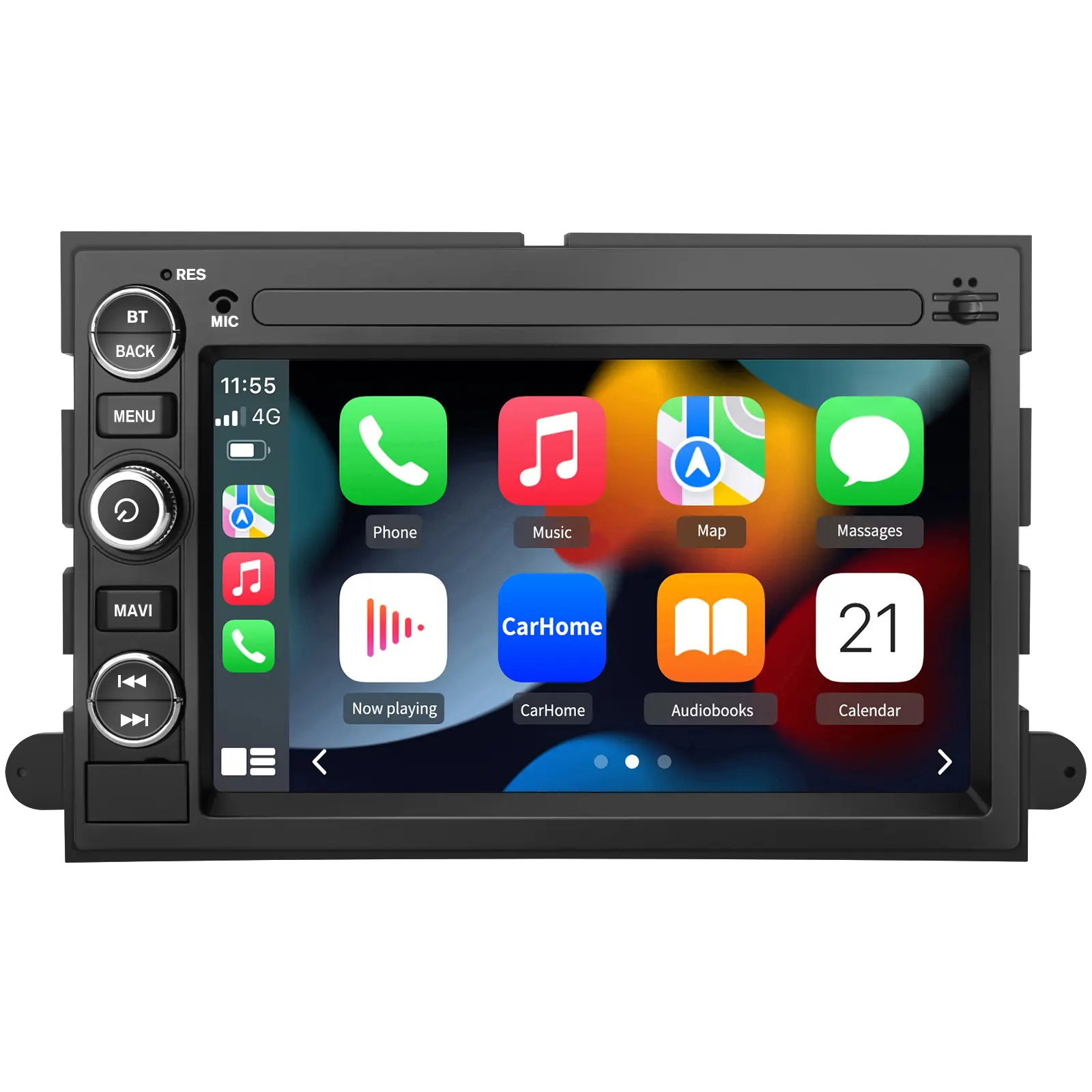 Tarnavo Android 13 Car Radio Compatible for Ford F150 F250 F350 Fusion Edge Explorer Taurus Freestar, Car Stereo Audio with Wireless CarPlay/Android Auto SWC GPS WiFi Bluetooth FM RDS DSP
