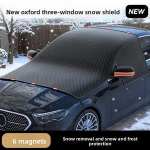 Car Windshield Snow Cover, Magnetic Frost Guard for Sedans and Suvs, Protect Side Windows and Rearview Mirrors in Winter Weather, Car Accessory