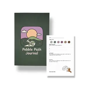 Pebble Path Journal #1 Internal Compass — Therapist & Play Therapist-Approved Kids Journal, Ages 3-10