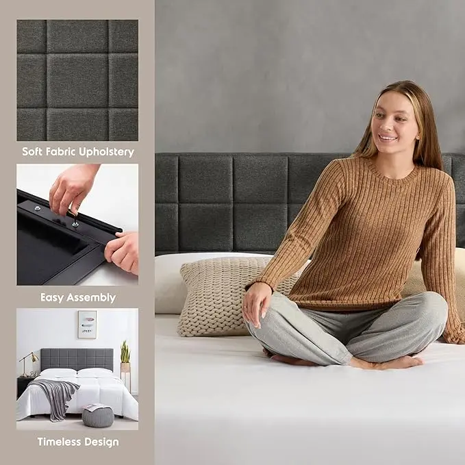 NB Headboards square tufted