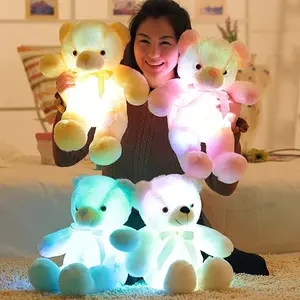 Plush Toys Colorful Glowing Teddy Bear - Toys & Hobbies - Stress Relief Toys