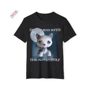 New Arrival 2026LPS Alpha Wolf littlest pet shop meme shirt