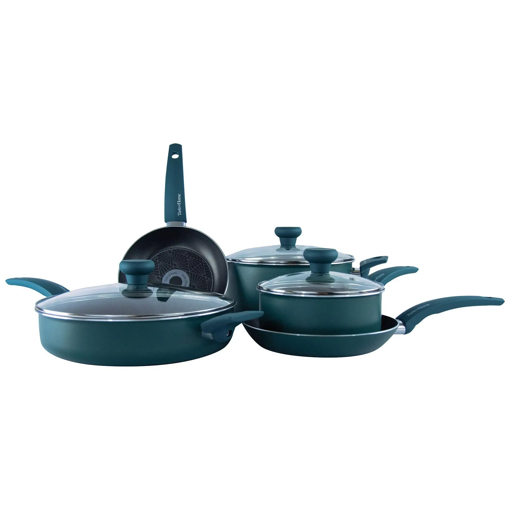 Taste of Home 8-Piece Nonstick Aluminum Cookware Set Taste of Home 8-Piece Nonstick Aluminum Cookware Set
