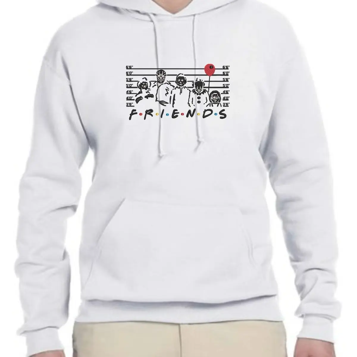 Custom Made Friends Hoodie Embroidered Hoodie
