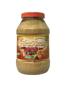 Fibra Kania Herbal Natural Fiber Dietary Supplement - Mango Flavor - Vegan, 23 Oz, Natural Ingredients, Supports Digestive Health, Promotes Regular Bowel Movements, Relieves Constipation