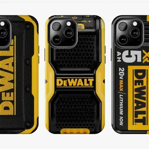 DEWALT Jobsite Radio iPhone Case Compatible with iPhone 17, 16, 15, 14, 13, 12, 11, 8, SE, XR, X, XS Max, Pro, Plus