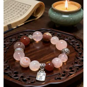 Love & Luck Healing Bracelet| Attract Soulmate| Emotional Balance| Boost Charisma & Positive Energy