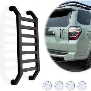 Magnet for Car, Mini Step Ladder Magnet Installable on Multiple Surfaces, Made of Aluminum Alloy, Suitable for Cars, Refrigerators, Dishwashers (Black-01)