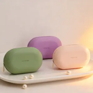 Top-Rated Durable Waterproof Silicone Toiletry Bag Tear-Resistant Organizer for Bathroom & Luggage