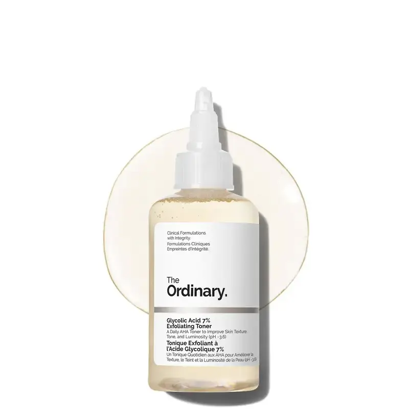 (Limited Time Deals) The Ordinary Glycolic Acid 7% Brightening & Smoothing Toner – For Clear, Even & Glowing Skin
