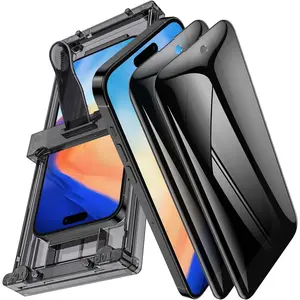 2 Pack for  16 Pro Max  Screen Protector Film (NOT Glass), Anti-Spy Flexible PET Film Screen Protector for  16 Pro Max with [Easy Installation Tray], Ultra-Thin, Non-breakable