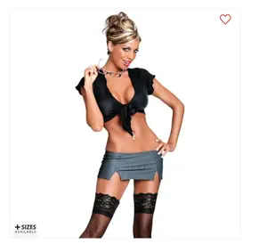 Very Private Secretary Sexy and Sensual Lingerie Babydoll  Womenswear