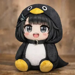 Arknights Endfield Game Plush Pillow, Anime Cartoon Character Plushie, Soft Lying Style Cushion, Birthday Gift for Girls & Game Fans
