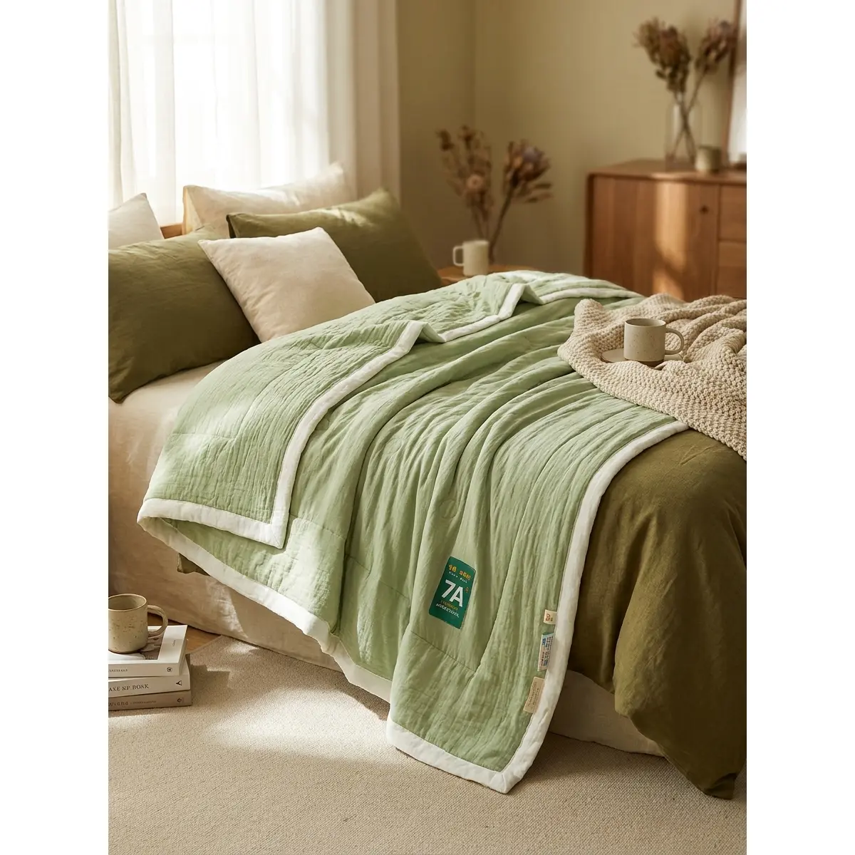 Washable Cotton Summer Quilt