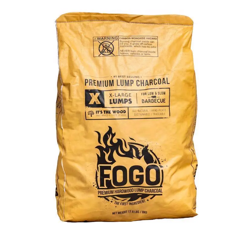 FOGO 8028040 Super Premium Gold Bag All Natural Lump Charcoal - 17.6 lbs