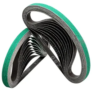 1/2 Inch x 18 Inch Sanding Belts for File Sander, 20-Pack 80 Grit Zirconia Sanding Belts for 1/2" x 18" Belt Sander