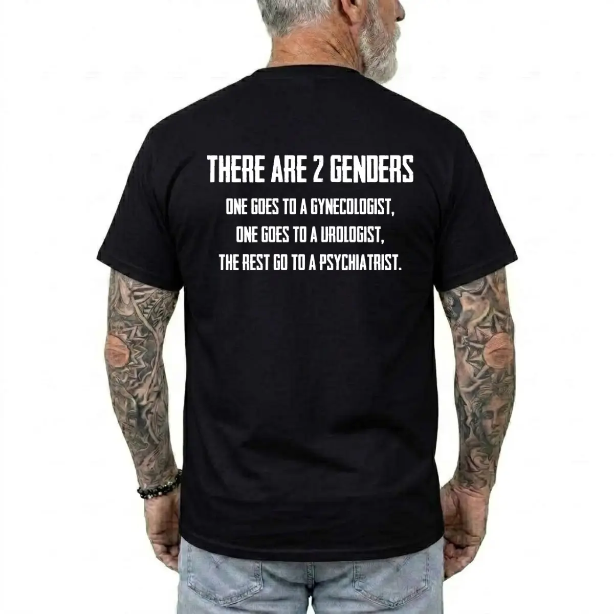 There Are 2 G3nd3rs T-shirt, Funny Shirts, Humour Tee, Casual Menswear, Comfy Cotton