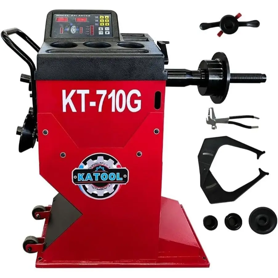 Manual KT-710G Wheel Balancer KATOOL Tires Repair Machines