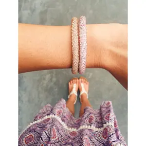 Solid Rose Gold Bracelet - Extended 8"