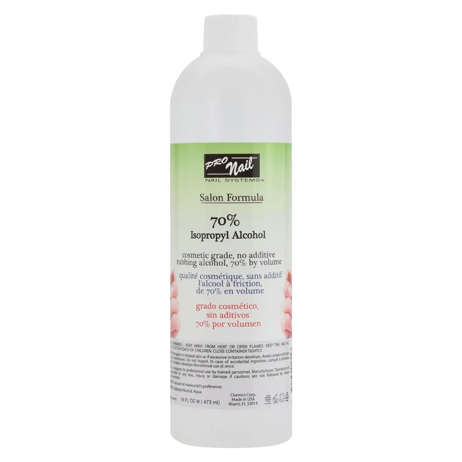Isopropyl Alcohol | Professional Rubbing Alcohol for Nails & Nail Prep