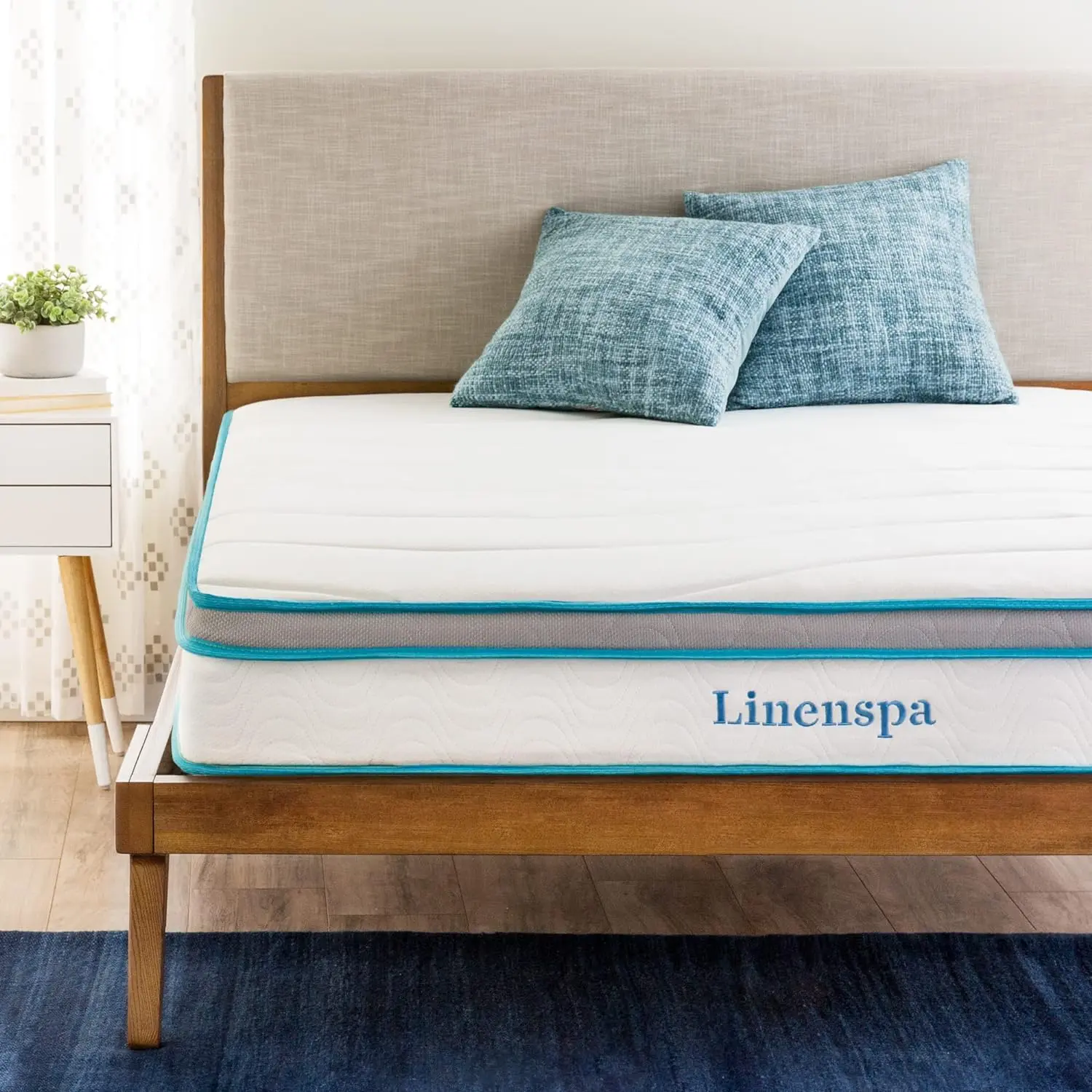 Mattress for Bedroom Memory Foam Hybrid | Linenspa