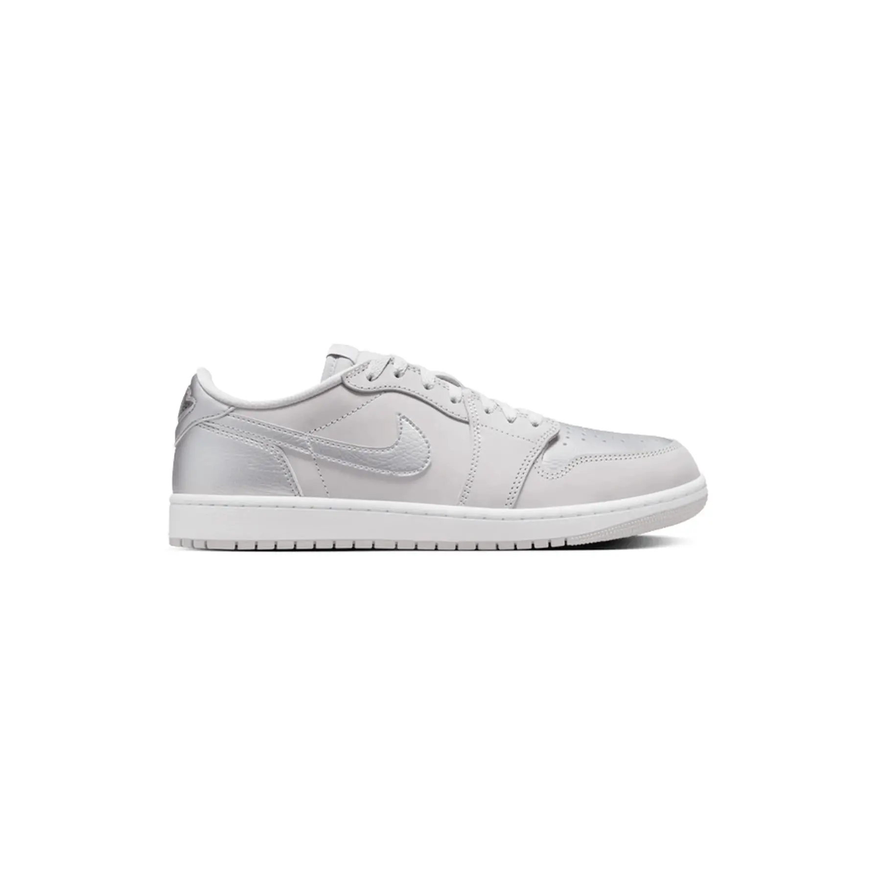 Jordan 1 Low OG Metallic Silver Men's CZ0790-002 & GS CZ0858-002 New Casual Sneaker