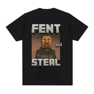 "Fent and Steal" Funny Meme Graphic Tee | All-Season Breathable Casual Unisex Top
