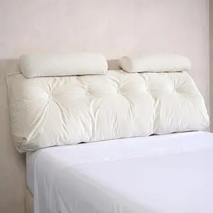 Concierge Collection Twin Headboard Pillow with 2 Neck Pillows