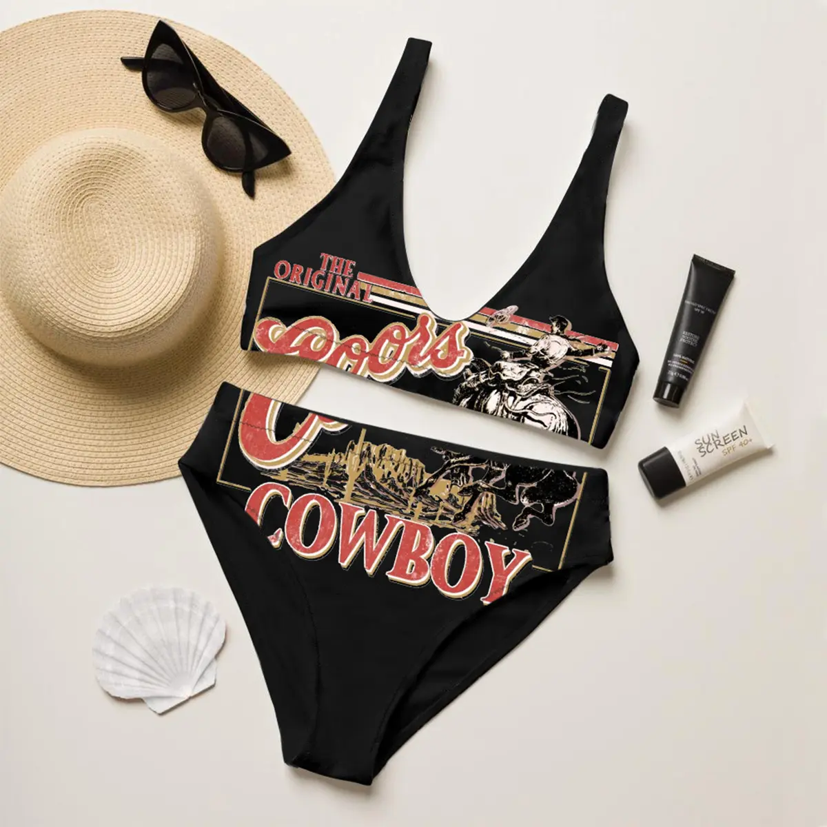 SHESHOW The Original Cowboy Bikini Set For Women