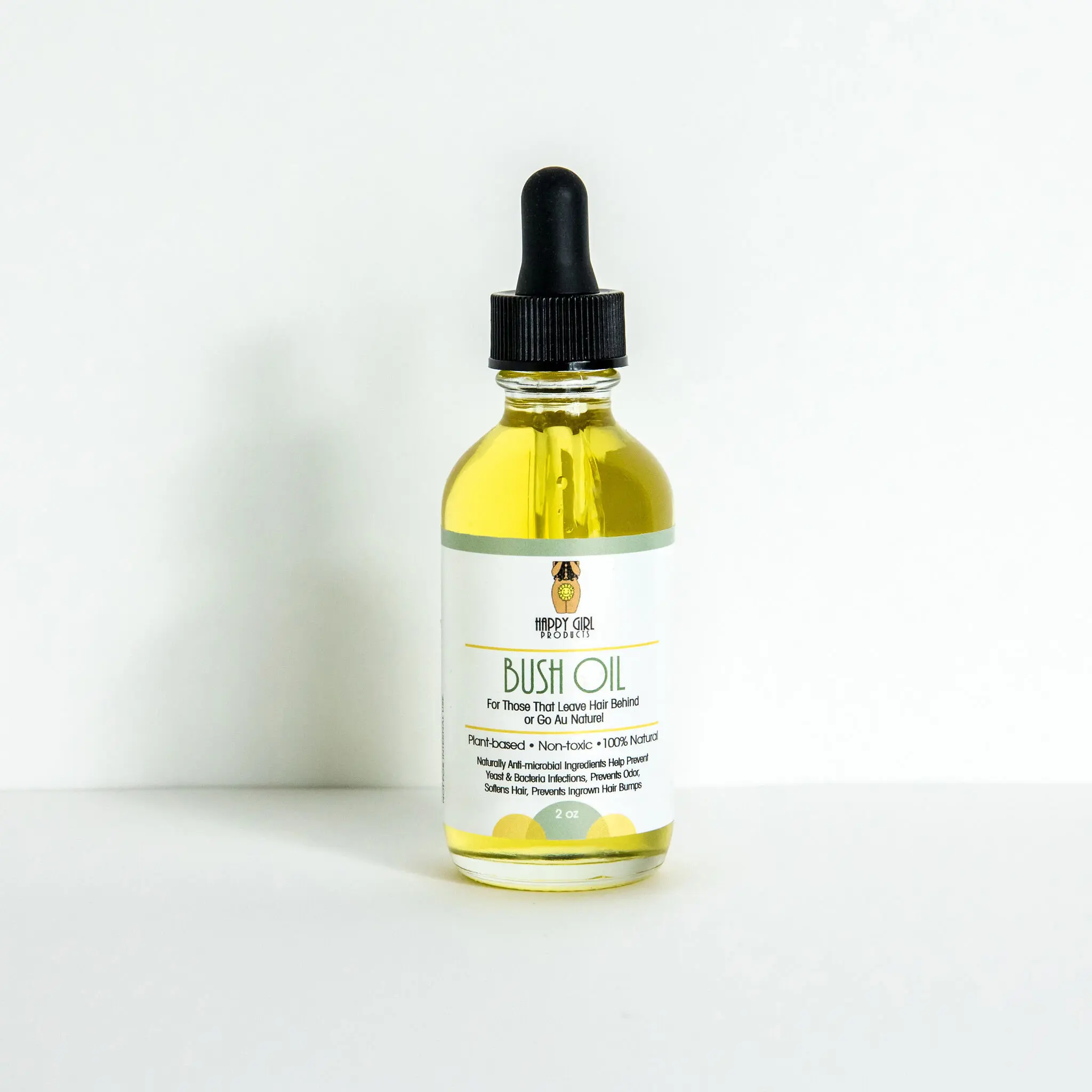 Bush Oil - Moisturizing Oil: Stop chafing, soften coarse pubic hair and remove odor-causing bacteria