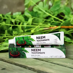 Neem Toothpaste 6.5 oz Flouride Free Paraben Free