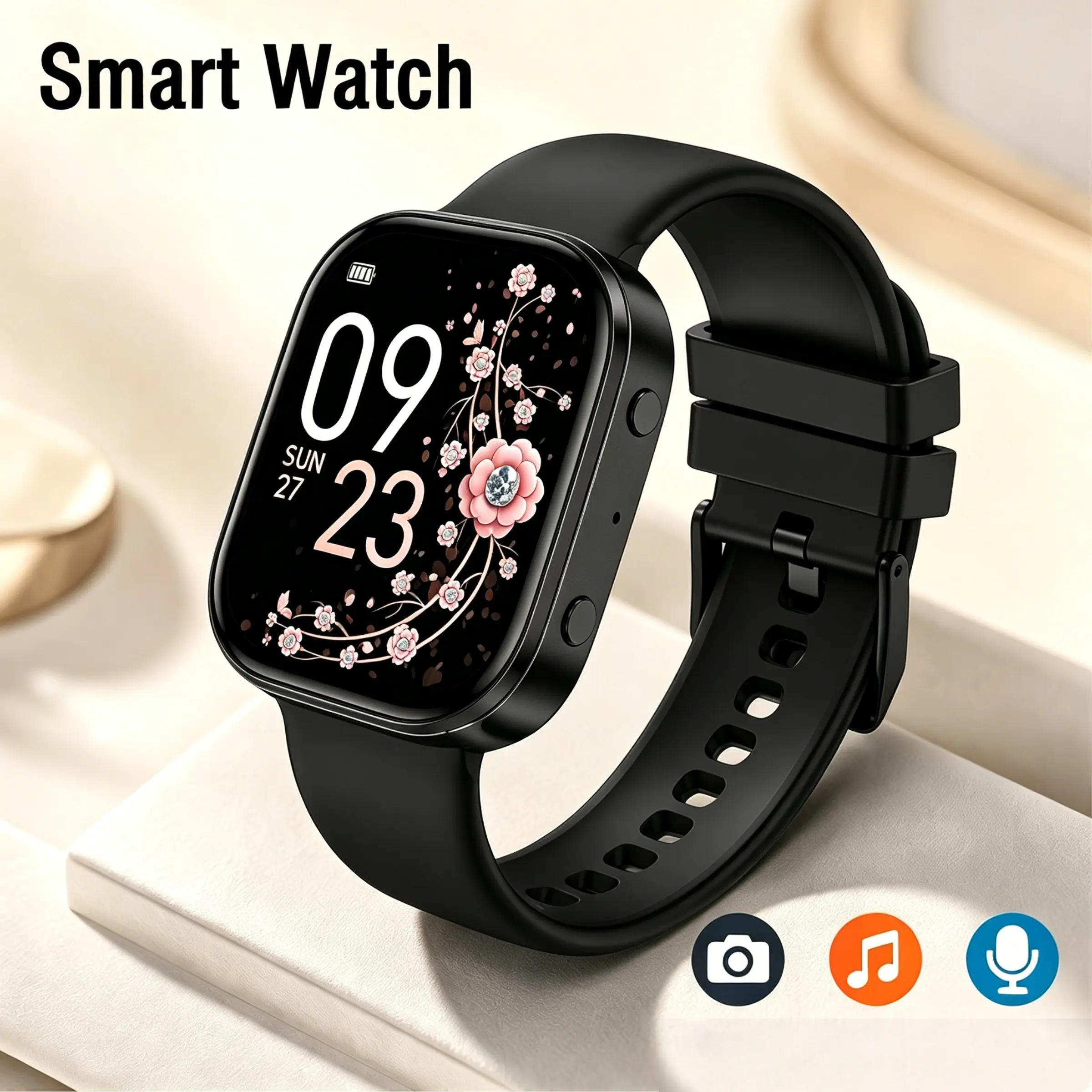2026 men's and women's smartwatches (answer/make calls), wireless calling, voice assistant, one click SOS, over 100 sports modes, remote data monitoring, sleep tracking, distance tracking, compatible with Android and IOS sports trackers.