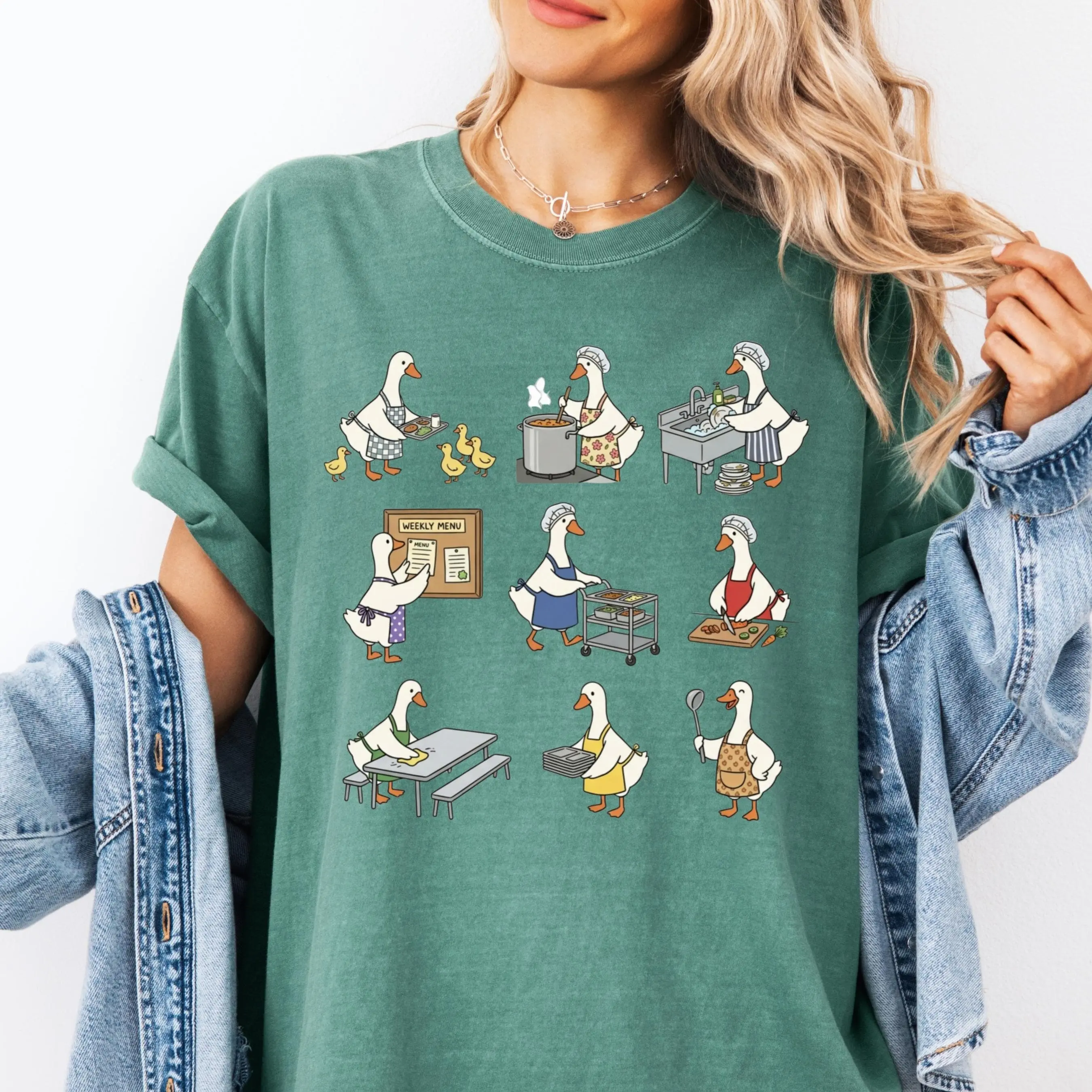 Lunch Lady Shirt Comfort Colors Cute Cafeteria Worker Tee Funny School Lunch Staff Gift Cafeteria Lady Shirt Teacher Appreciation Gift