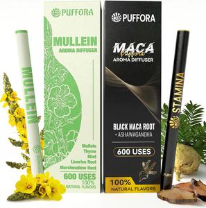 PUFFORA Pure Herbal for Body Detoxification and Tongue Air Freshing, Herbal Support Pen Relaxation Diffusion Stick Solution