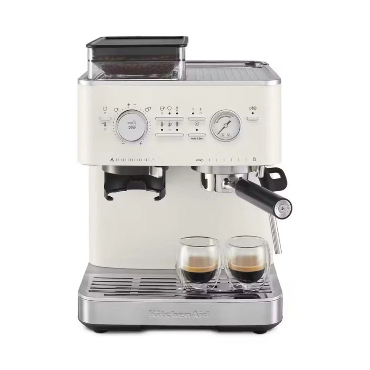 KitchenAid Semi Automatic Espresso Machine withBurr Grinder KitchenAid Semi Automatic Espresso Machine withBurr Grinder
