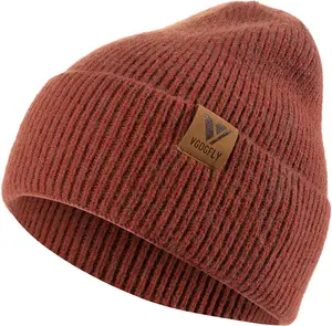 Vgogfly Slouchy Beanie Hats for Women Winter Knitted Caps Soft Warm Ski Hat Unisex