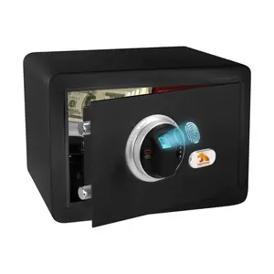 TIGERKING Biometric Fingerprint Safe | Quick-Access Digital Lock Home & Office Safe, Black
