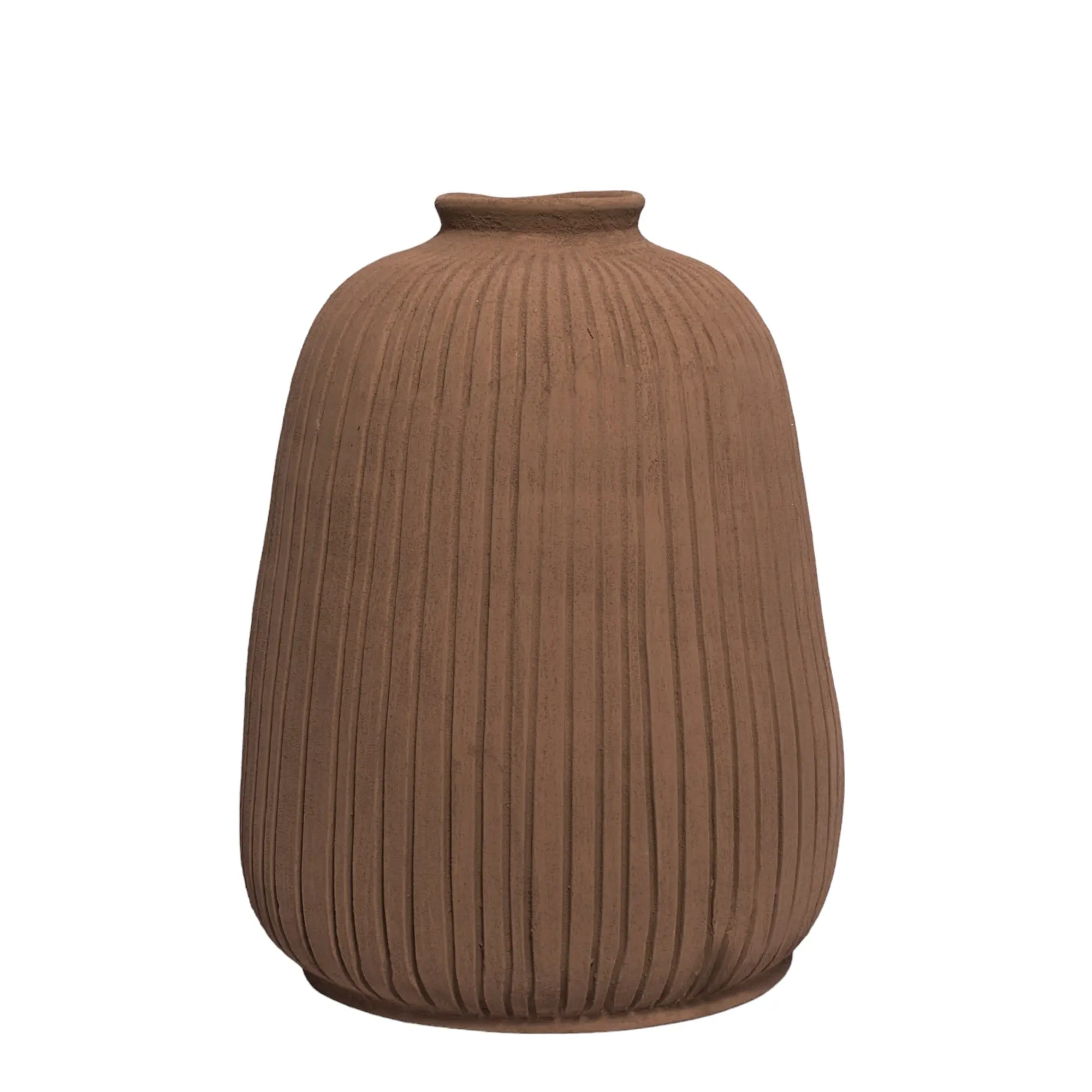 Kesh Nafa Vase | Minimalist Moroccan terracotta