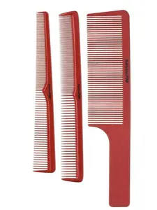BaBylissPRO BARBERology Set of 3 Barber Combs #BCOMBSET3