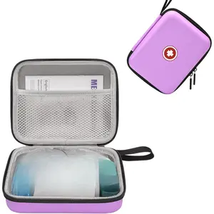 Purple Portable Nebulizer Travel Case for Adults| Hardshell Medical Organizer (Case Only!)💜🧳