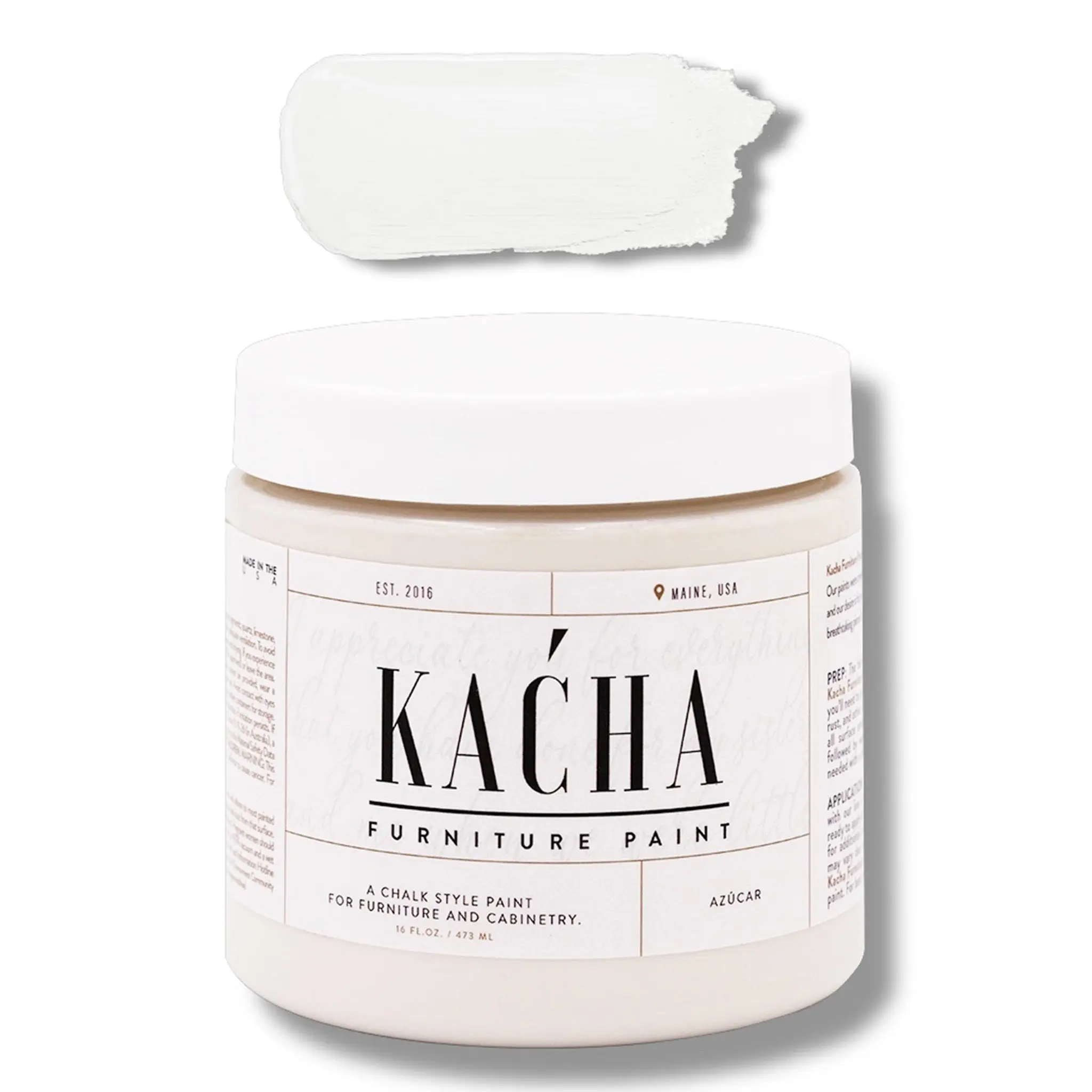 KACHA Furniture Paint - Azucar | Elegant Matte Finish (Available in 2 Sizes)
