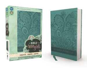 NIV, Bible for Teen Girls, Leathersoft, Blue: Growing in Faith, Hope, and Love – The Perfect Christian Faith Gift for Your Teenage Girl, Age 13-18 Imitation Leather – August 25, 2015